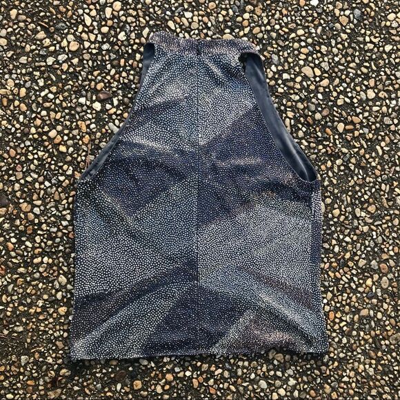 Vintage Daymor Couture beaded tank club wear tank - Picture 5 of 5